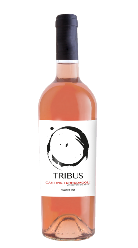 Tribus Rosato in bottiglia