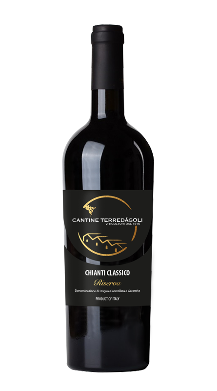 chianti classico riserva in bottiglia